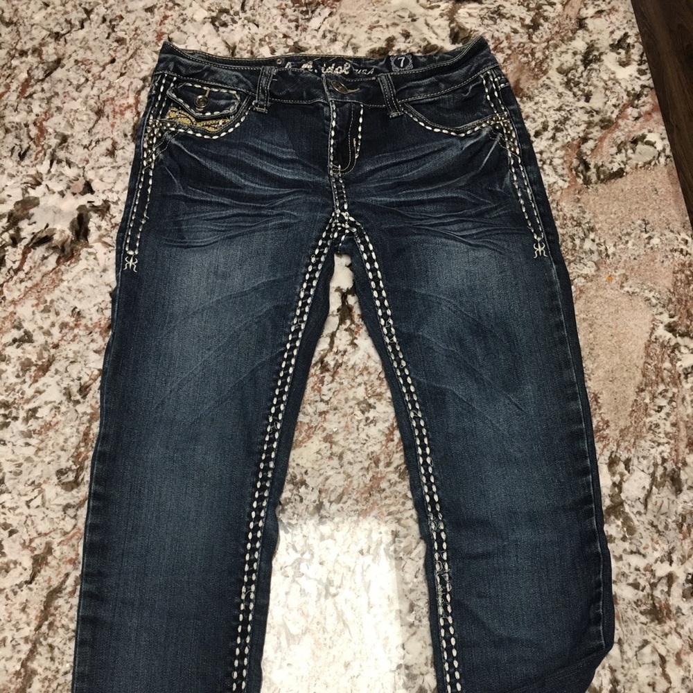 LA Idol jeans size 7